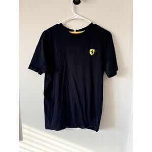 Scuderia Ferrari Short Sleeve Polo Shirt Mens M See Photo And Description